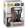 Pop Star Wars Mandalorian with Beskar Staff Vinyl Figure Funko Shop Exclusive