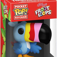 Pocket Pop Kelloggs Froot Loops Toucan Sam Vinyl Key Chain