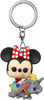 Pocket Pop Disney 65th Dumbo the Flying Attraction and Minnie Mouse Key Chain