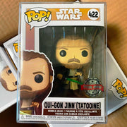 Pop Star Wars Qui-Gon Jinn (Tatoonie) Vinyl Figure Special Edition #422