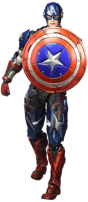 Play Arts Kai Variant Marvel Universe Captain America Action Figure