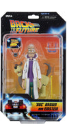 Toony Classics Back to the Future Doc Brown and Einstein 6” Action Figure