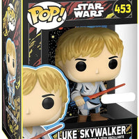 Pop Star Wars Retro Series Luke Skywalker Vinyl Figure Special Edition #453