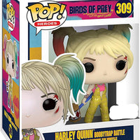 Pop Birds of Prey Harley Quinn Boobytrap Battle Vinyl Figure Hot Topic Exclusive