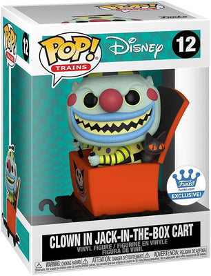 Pop NBX Clown in Jack-in-the-Box Cart Vinyl Figure Funko Shop Exclusive