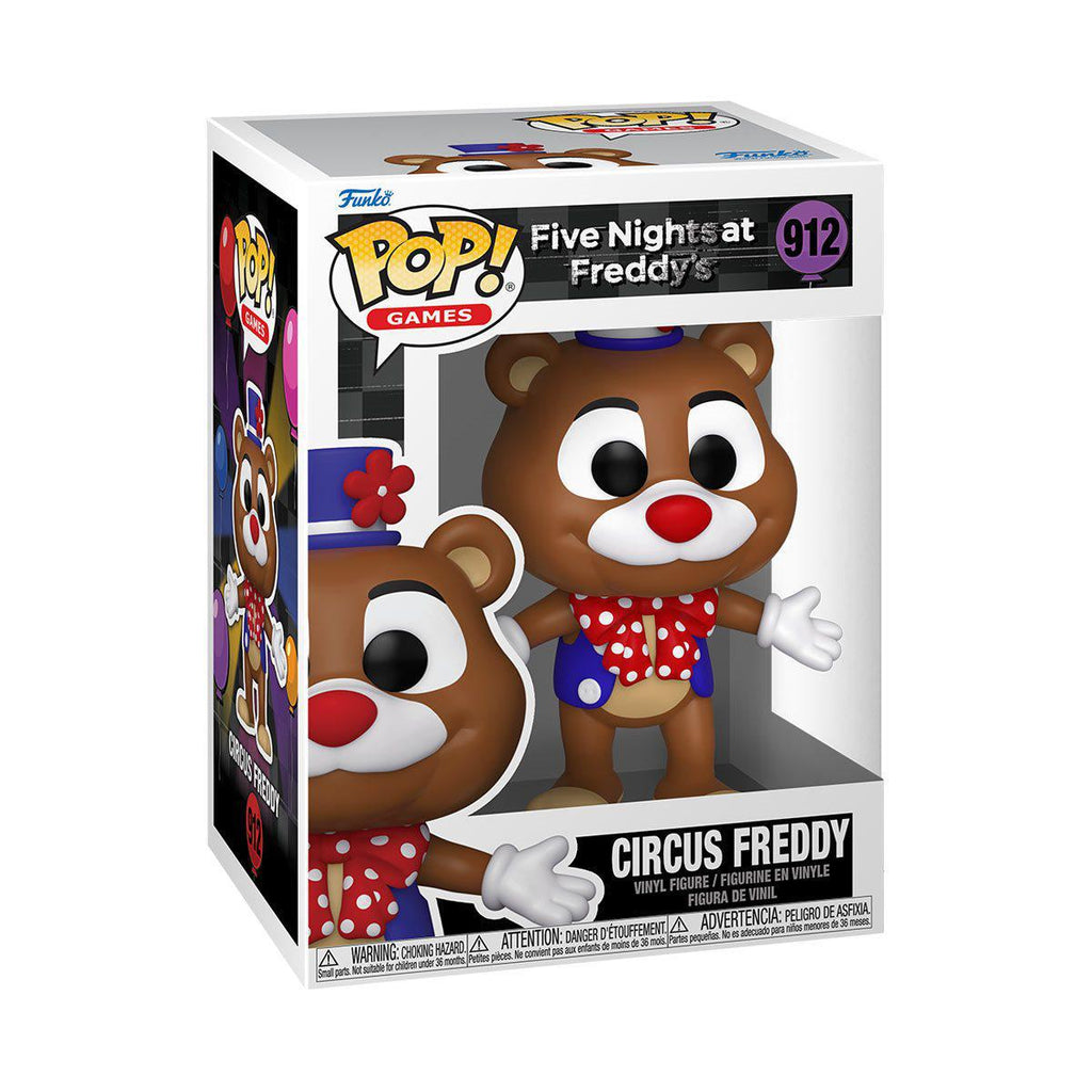 Pop Five Nights at Freddy's Circus Freddy Vinyl Figure