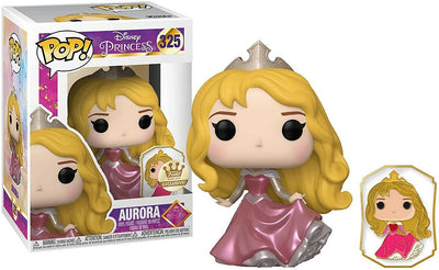 Pop Disney Ultimate Princess Aurora (Gold) with Pin Vinyl Figure Funko Exclusive