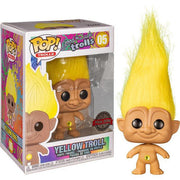 Pop Good Luck Trolls Yellow Troll Vinyl Figure Special Edition