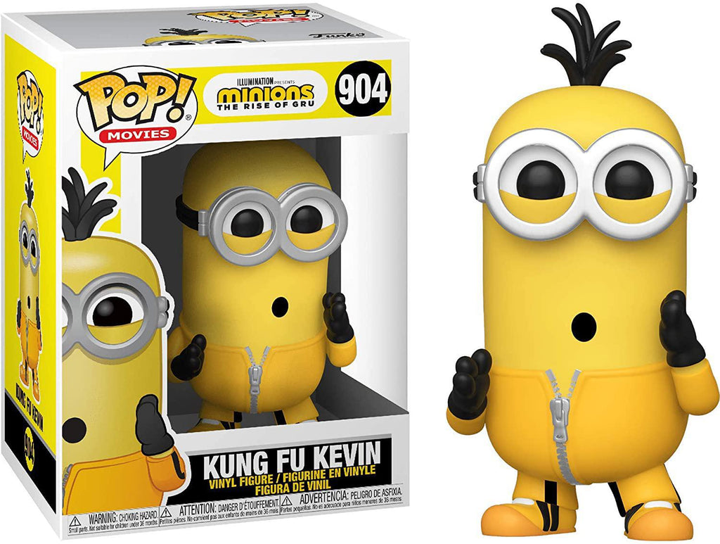 Pop Minions Rise of Gru Kung Fu Kevin Vinyl Figure