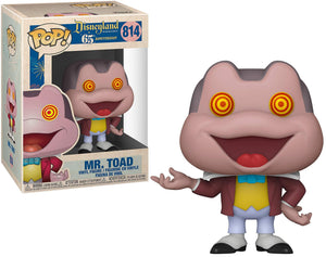 Pop Disney 65th Mr. Toad with Spinning Eyes Vinyl Figure #814