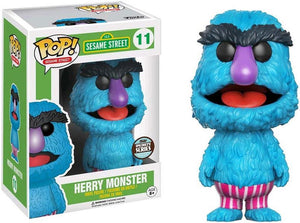 Pop Sesame Street Herry Monster Vinyl Figure Specialty Exclusive