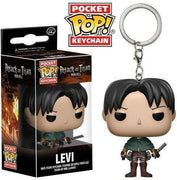 Pocket Pop Attack on Titan Levi Ackerman Vinyl Key Chain