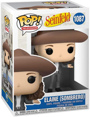 Pop Seinfeld Elaine in Sombrero Vinyl Figure #1087