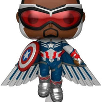 Pop Marvel Falcon and the Winter Soldier Captain America Flying Vinyl Figure Special Edition