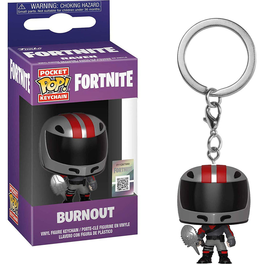 Pocket Pop Keychain Fortnite Burnout Vinyl Figure