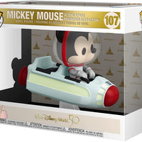 Pop Ride Walt Disney World 50th Mickey Mouse at Space Mountain Attraction Vinyl Figure #107