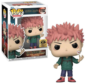 Pop Jujutsu Kaisen Yuji Itador with Sukuna Mouth Vinyl Figure 2022 HT Expo Exclusive #1152