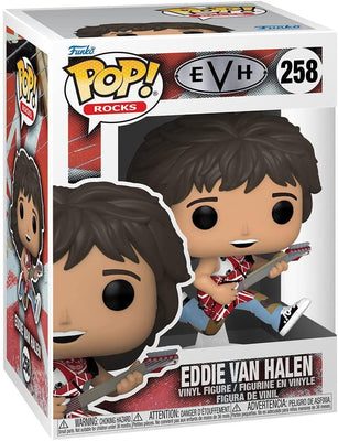 Pop Eddie Van Halen Eddie Van Halen with Guitar Vinyl Figure