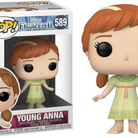 Pop Frozen 2 Young Anna Vinyl Figure