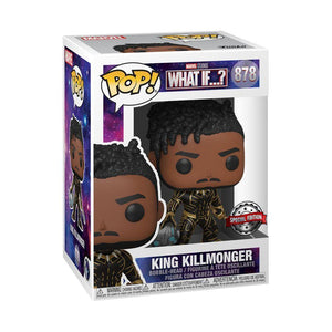Pop Marvel What If...? King Killmonger Vinyl Figure Special Edition #878