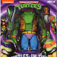 Teenage Mutant Ninja Turtles Series 2 Turtles in Time Leatherhead 7” Action Figure