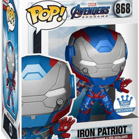 Pop Marvel Avengers Endgame Iron Patriot Vinyl Figure Funko Shop Exclusive