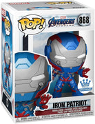 Pop Marvel Avengers Endgame Iron Patriot Vinyl Figure Funko Shop Exclusive