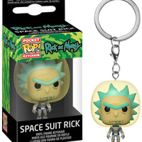 Pocket Pop Rick & Morty Space Suit Rick Vinyl Key Chain