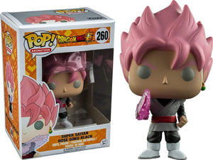 Pop Dragon Ball Z Super Saiyan Rose Goku Black Vinyl Figure Hot Topic Exclusive #260