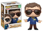 Pop Parks and Recreation Burt Macklin Vinyl Figure Hot Topic Exclusive