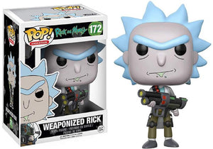 Pop Rick and Morty Weaponized Rick Vinyl Figure