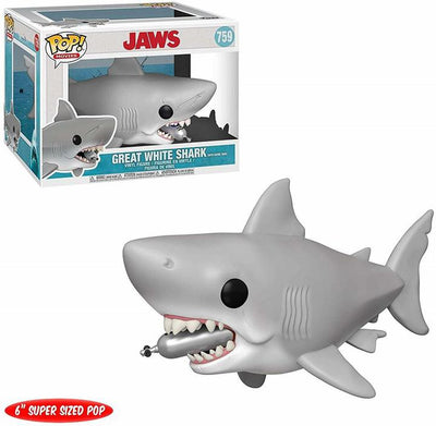 Pop Jaws Great White Shark with Diving Tank 6