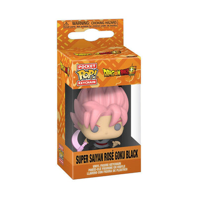 Pocket Pop Dragon Ball Super Super Saiyan Rose Goku Black with Scythe Key Chain