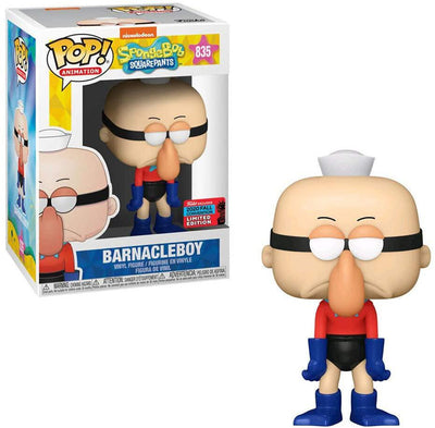 Pop Spongebob Squarepants Barnacle Boy Vinyl Figure 2020 Fall Convention Exclusive