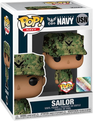 Pop America's Navy Sailor Military Navy Female Vinyl Figure