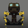 Pop Marvel Iron Man 2 Iron Man MKIV with Gantry Glow-in-the-Dark Deluxe Vinyl Figure #905