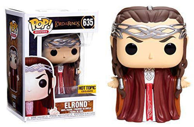 Pop Lord of the Rings Elrond Vinyl Figure Hot Topic Exclusive