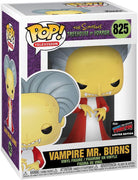 Pop Simpsons Treehouse of Horror Vampire Mr. Burns, Fall Convention Exclusive