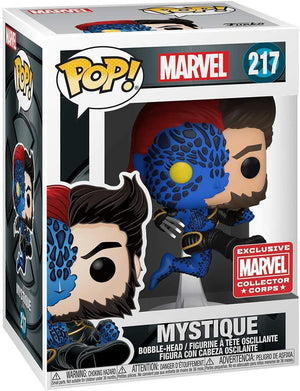 Pop Marvel Mystique Vinyl Figure Marvel Collector Corps Exclusive