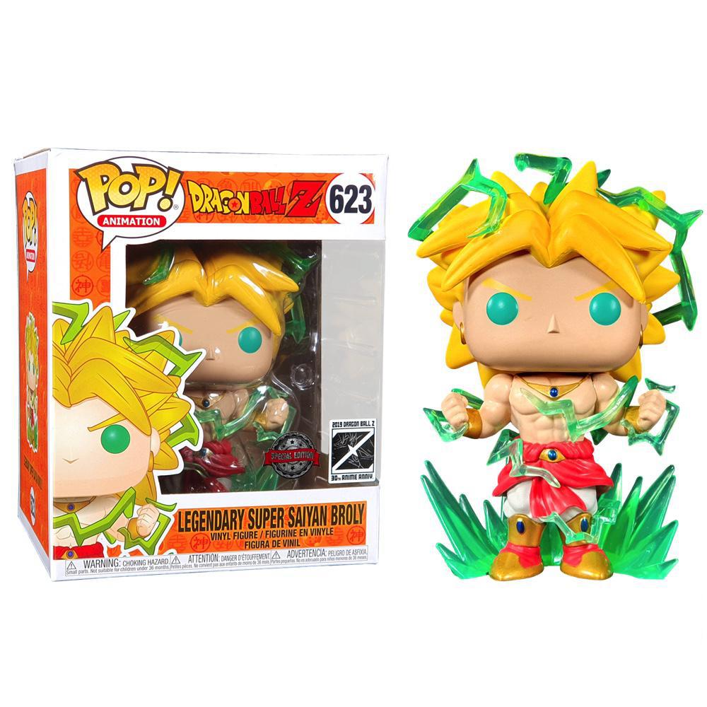 Pop Dragon Ball Z Legendary Super Saiyan Broly 6" Vinyl Figure Special Edition Exclusive #623