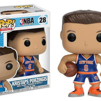 Pop NBA Knicks Kristaps Porzingis Vinyl Figure