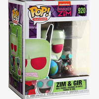 Pop Invader Zim Zim & Gir Vinyl Figure Special Edition