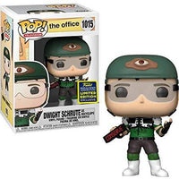 Pop Office Dwight Schrute as Recyclops with Helmet Vinyl Figure 2020 Summer Convention Exclusive