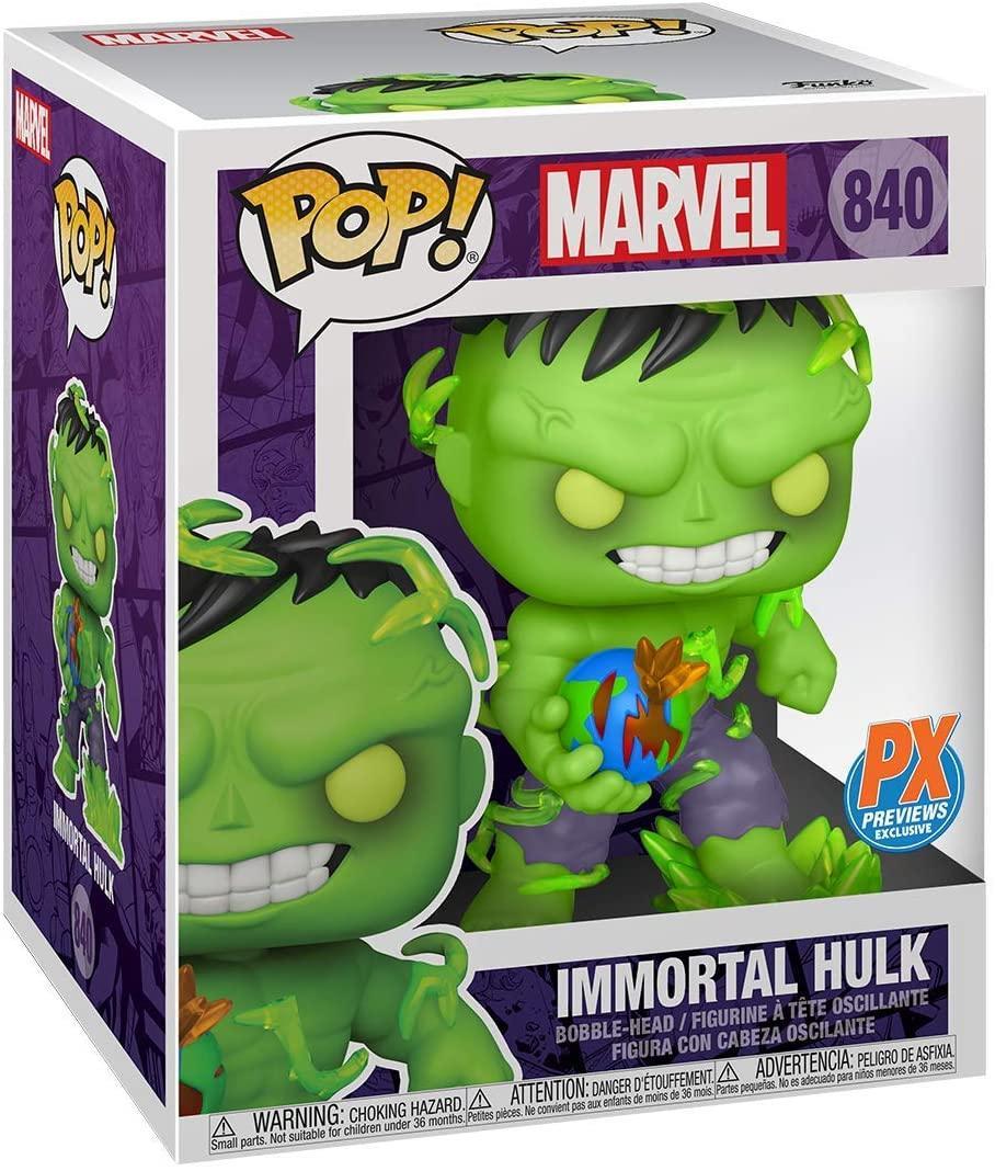 Pop Marvel Immortal Hulk 6" Deluxe Vinyl Figure Special Edition #840