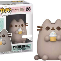 Pop Pusheen the Cat Pusheen with Cupcake Vinyl Figure Special Edition Exclusive