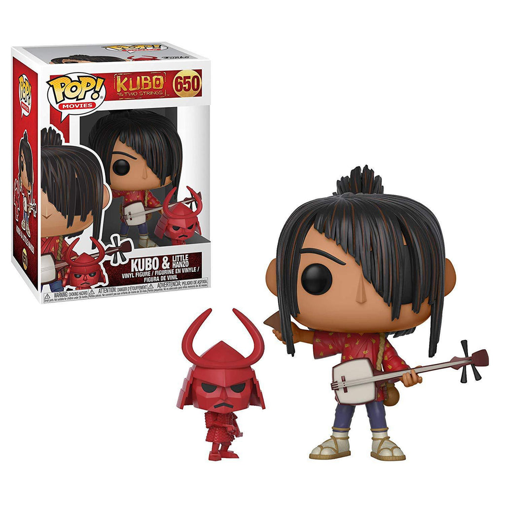 Pop Kubo and the Two Strings Kubo w/ Little Hanzo Vinyl Figure