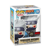 Pop Naruto Shippuden Kakashi Hatake (Young) w/ Chidori Glow in the Dark Vinyl Figure AAA Anime Exclusive #1199