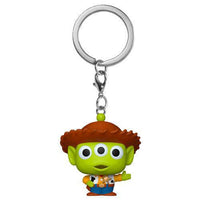 Pocket Pop Alien Remix Woody Vinyl Key Chain