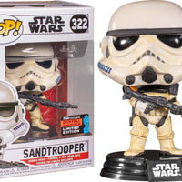 Pop Star Wars Sandtrooper Vinyl Figure 2019 Fall Convention Exclusive