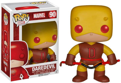 Pop Marvel Daredevil Exclusive First Appearance Yellow Suit Vinyl Figure